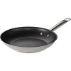 imageTramontina 10Inch Non Stick Frying Pan TriPly Base Stainless Steel Skillet with Reinforced Nonstick Coating Dishwasher and Oven SafeBlack