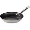 imageTramontina 10Inch Non Stick Frying Pan TriPly Base Stainless Steel Skillet with Reinforced Nonstick Coating Dishwasher and Oven SafeBlack