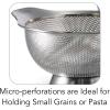 imageTramontina 3Pack Stainless Steel Colander Set for Kitchen 125 Qt 25 Qt ampamp 45 Qt Food Strainers for Salads Fruits and more3Pack
