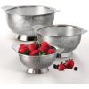 imageTramontina 3Pack Stainless Steel Colander Set for Kitchen 125 Qt 25 Qt ampamp 45 Qt Food Strainers for Salads Fruits and more3Pack