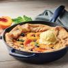imageTramontina Bestow Enameled Cast Iron Skillet with Lid 10inch Frying Pan RedBlue