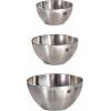 imageTramontina Double Wall Stainless Steel Mixing Bowls 3Pack3Pack