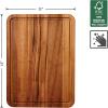 imageTramontina FSC Certified Brazilian Tigerwood Cutting and Serving Board Set  3 Pack 15 x 11in 12 x 8in 9 x 6in 81000050DS1 Pack