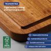imageTramontina FSC Certified Brazilian Tigerwood Cutting and Serving Board Set  3 Pack 15 x 11in 12 x 8in 9 x 6in 81000050DS3 Pack