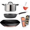 imageTramontina Guru Smart Induction Cooktop Starter Set 81502000DSStarter Set