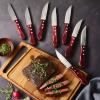 imageTramontina Porterhouse Stainless Steel Steak Knife SetPointed Tip  8 Pieces