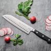 imageTramontina Pro Series Forged 4Inch Paring Knife Stainfree HighCarbon Steel Small Kitchen Knives for Cooking7Inch Santoku Knife