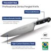 imageTramontina Pro Series Forged 4Inch Paring Knife Stainfree HighCarbon Steel Small Kitchen Knives for Cooking8Inch Bread Knife