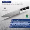 imageTramontina Pro Series Forged 4Inch Paring Knife Stainfree HighCarbon Steel Small Kitchen Knives for Cooking8Inch Carving Knife