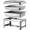imageTramontina ProLine 9Quart Chafing Dish Buffet Set Stainless Steel Food Warmer for Buffets Parties and Events Catering Supplies
