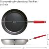 imageTramontina Professional 10Inch Ceramic Non Stick Frying Pan HeavyGauge Aluminum Skillet with Nonstick Coating Dishwasher and Oven Safe BlackCeramic