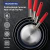 imageTramontina Professional 10Inch Ceramic Non Stick Frying Pan HeavyGauge Aluminum Skillet with Nonstick Coating Dishwasher and Oven Safe BlackCeramic