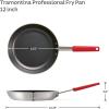 imageTramontina Professional 10Inch Ceramic Non Stick Frying Pan HeavyGauge Aluminum Skillet with Nonstick Coating Dishwasher and Oven Safe BlackCeramic