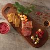 imageTramontina Provence 1875 in x 75 in Antipasto Serving Board African Mahogany Cutting Board Natural Oil Finish