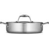 imageTramontina Signature TriPly Clad Stainless Steel 12Inch Large Frying Pan InductionReady Skillet DishwasherSafe NSFCertified Made in BrazilBRAISER