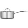 imageTramontina Signature TriPly Clad Stainless Steel 12Inch Large Frying Pan InductionReady Skillet DishwasherSafe NSFCertified Made in BrazilSAUCE PAN