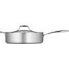 imageTramontina Signature TriPly Clad Stainless Steel 12Inch Large Frying Pan InductionReady Skillet DishwasherSafe NSFCertified Made in BrazilSAUTE PAN