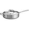 imageTramontina Signature TriPly Clad Stainless Steel 12Inch Large Frying Pan InductionReady Skillet DishwasherSafe NSFCertified Made in BrazilSAUTE PAN