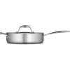 imageTramontina Signature TriPly Clad Stainless Steel 12Inch Large Frying Pan InductionReady Skillet DishwasherSafe NSFCertified Made in BrazilSAUTE PAN