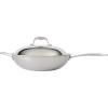 imageTramontina Signature TriPly Clad Stainless Steel 12Inch Large Frying Pan InductionReady Skillet DishwasherSafe NSFCertified Made in BrazilWOK