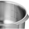 imageTramontina Utsava 34Quart TriPly Clad Stainless Steel Tope with Lid Patila Pot for Indian CookingStainless Steel