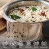 imageTramontina Utsava 34Quart TriPly Clad Stainless Steel Tope with Lid Patila Pot for Indian CookingStainless Steel
