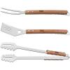 imageTramontina 3 Piece Stainless Steel BBQ Tool Set