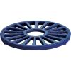 imageTramontina Bestow Enameled Cast Iron Round Trivet 7inches Blue Kitchen Potholder for Hot Pans Pots and DishesBlue