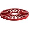 imageTramontina Bestow Enameled Cast Iron Round Trivet 7inches Blue Kitchen Potholder for Hot Pans Pots and DishesRed