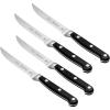 imageTramontina Pro Series 4 Piece Forged 5 Inch Fine Steak Knife SetSerrated Edge