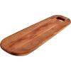 imageTramontina Provence 1875 in x 75 in Antipasto Serving Board African Mahogany Cutting Board Natural Oil Finish