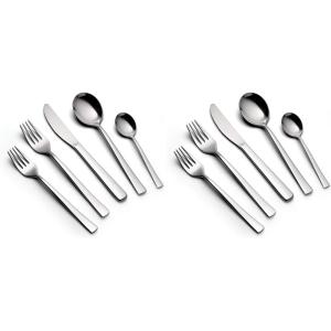 imageTramontina 20 Piece Silverware Set  Monaco Utensils Set20 PC Pack of 2