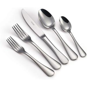 imageTramontina 20 Piece Silverware Set  Monaco Utensils Set45 PC