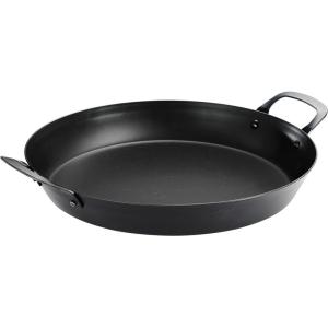 imageTramontina Carbon Steel 15Inch Paella Pan Naturally Non Stick Oven Safe