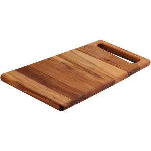 imageTramontina Cutting Board 1325 in x 9 in Teak Wood Rectangle 81000021DS