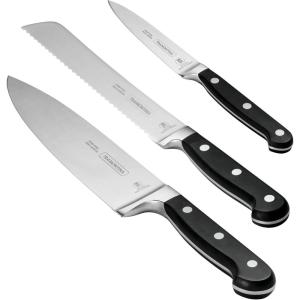 imageTramontina Pro Series Forged 3Piece Precision Kitchen Knife Set3Piece Precision Set