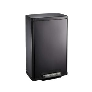 imageTramontina Step Can Stainless Steel 13 Gallon Red 81200568DSCharcoal Gray