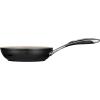 imageTramontina Gourmet Ceramica Deluxe Aluminum Deep Skillet with Lid Non Stick Frying Pan with Ceramic Interior 11inch Metallic Black Made in ItalyFry Pan