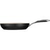 imageTramontina Gourmet Ceramica Deluxe Aluminum Deep Skillet with Lid Non Stick Frying Pan with Ceramic Interior 11inch Metallic Black Made in ItalyFry Pan