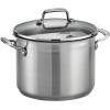 imageTramontina Gourmet Stainless Steel 20Quart Large Stock Pot with Lid3 Pc 6 Qt