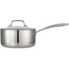 imageTramontina Boston TriPly Clad Stainless Steel 8Inch Small Frying Pan InductionReady Skillet DishwasherSafe NSFCertified Made in BrazilSauce pan