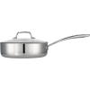 imageTramontina Boston TriPly Clad Stainless Steel 8Inch Small Frying Pan InductionReady Skillet DishwasherSafe NSFCertified Made in BrazilSaute Pan