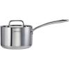 imageTramontina Utsava TriPly Clad Stainless Steel 22Quart Sauce Pan with Lid and Ceramic Non Stick Interior InductionReady Small Saucepan
