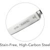 imageTramontina Pro Series Forged 8Inch Chef Knife Stainfree HighCarbon Steel Kitchen Knives for Cooking6Inch Utility Knife
