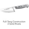 imageTramontina Pro Series Forged 8Inch Chef Knife Stainfree HighCarbon Steel Kitchen Knives for Cooking8Inch Chefs Knife