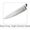 imageTramontina Pro Series Forged 8Inch Chef Knife Stainfree HighCarbon Steel Kitchen Knives for Cooking8Inch Chefs Knife