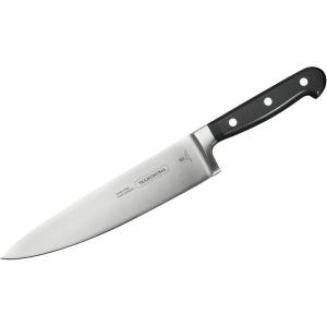 imageTramontina Pro Series Forged 8Inch Chef Knife Stainfree HighCarbon Steel Kitchen Knives for Cooking8Inch Chefs Knife