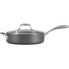 imageTramontina OnyxPro Hard Anodized Non Stick 3Quart Sauce Pan with Glass Lid Oven SafeSaute Pan